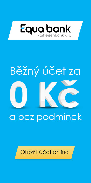 Banner běžný účet za 0 Kč - 300 x 600