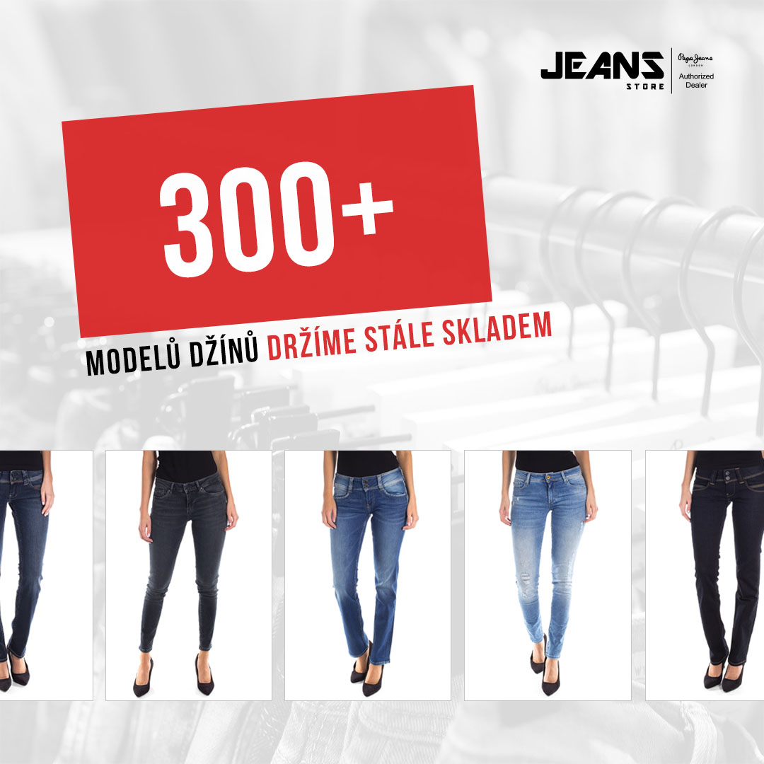 Jeans a džíny dámské a pánské pro každodenní nošení v běžném životě