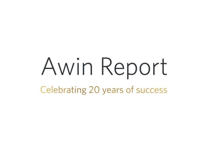Výtah z Awin reportu 2020